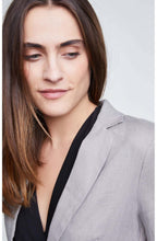 Smoked Grey Linen Jacket