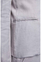 Smoked Grey Linen Jacket