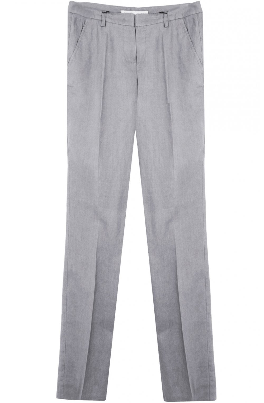 Smoked Grey Linen Trousers