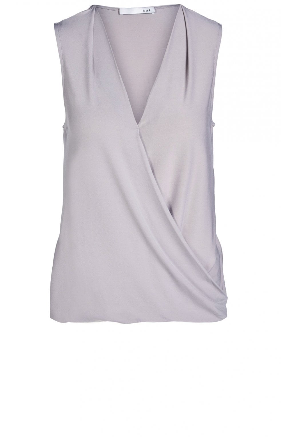 Smoked Grey Wrap Front Top