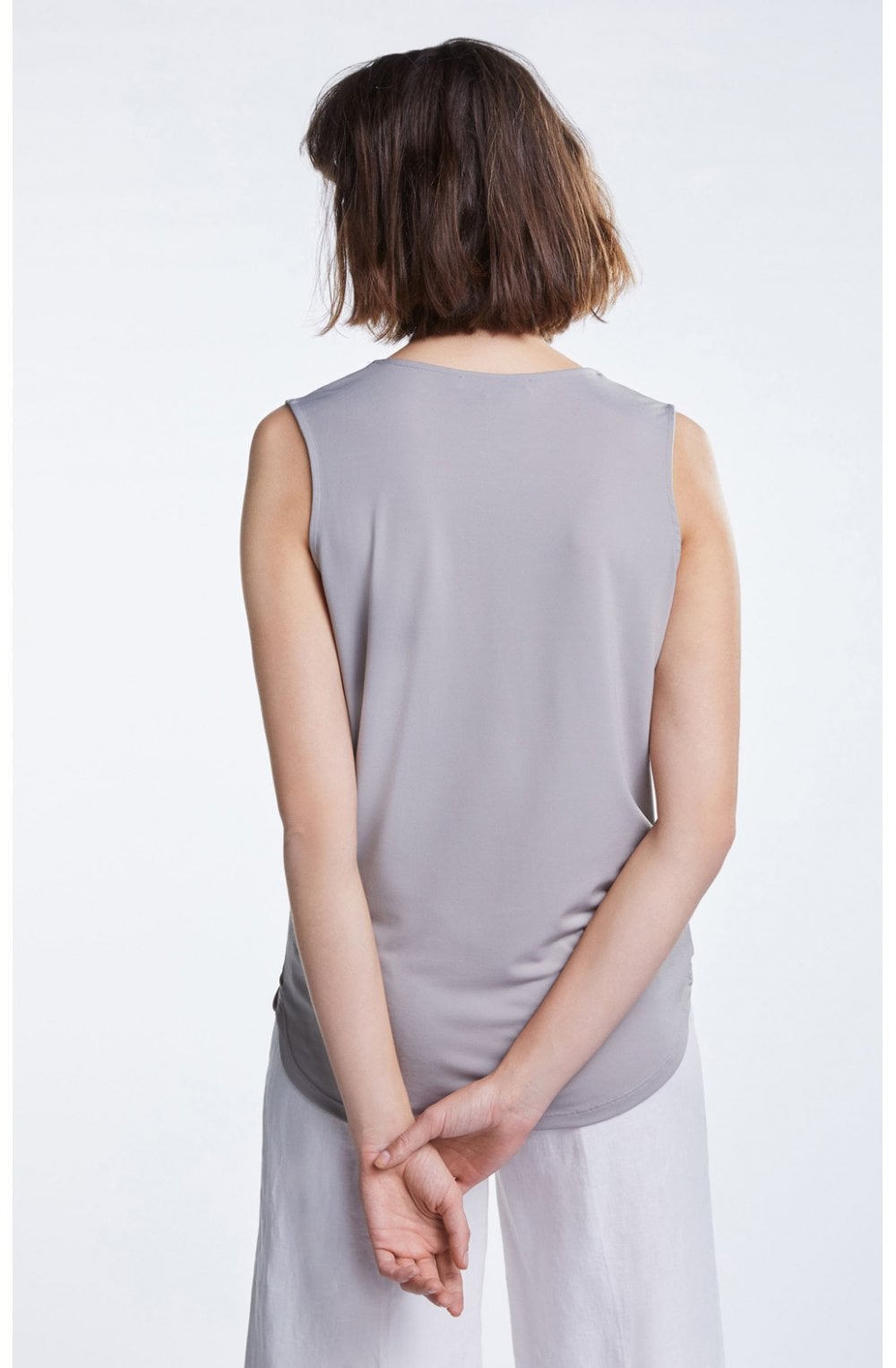 Smoked Grey Wrap Front Top