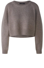 Smoky Taupe Shortened Box Jumper