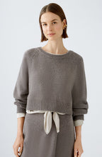 Smoky Taupe Shortened Box Jumper