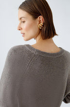 Smoky Taupe Shortened Box Jumper