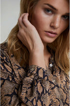 Snake Print Blouse