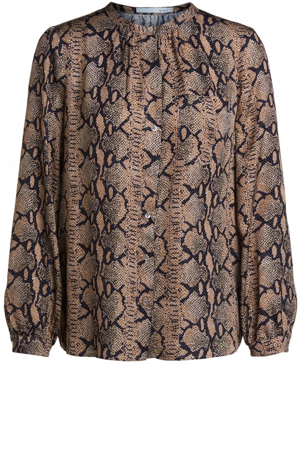 Snake Print Blouse