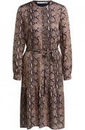 Snake Print Dress