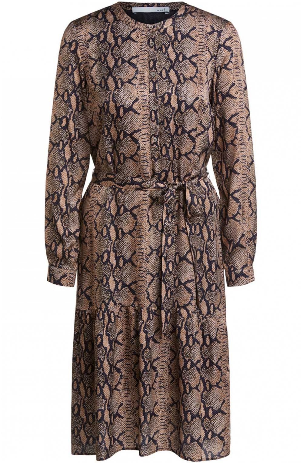 Snake Print Dress