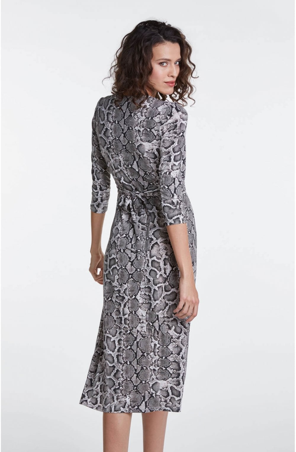 Snake Skin Print Dress