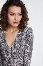 Snake Skin Print Dress