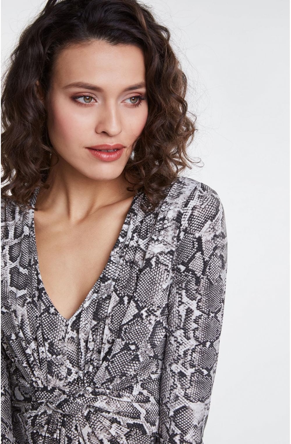 Snake Skin Print Dress