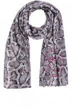 Snake Skin Print Scarf