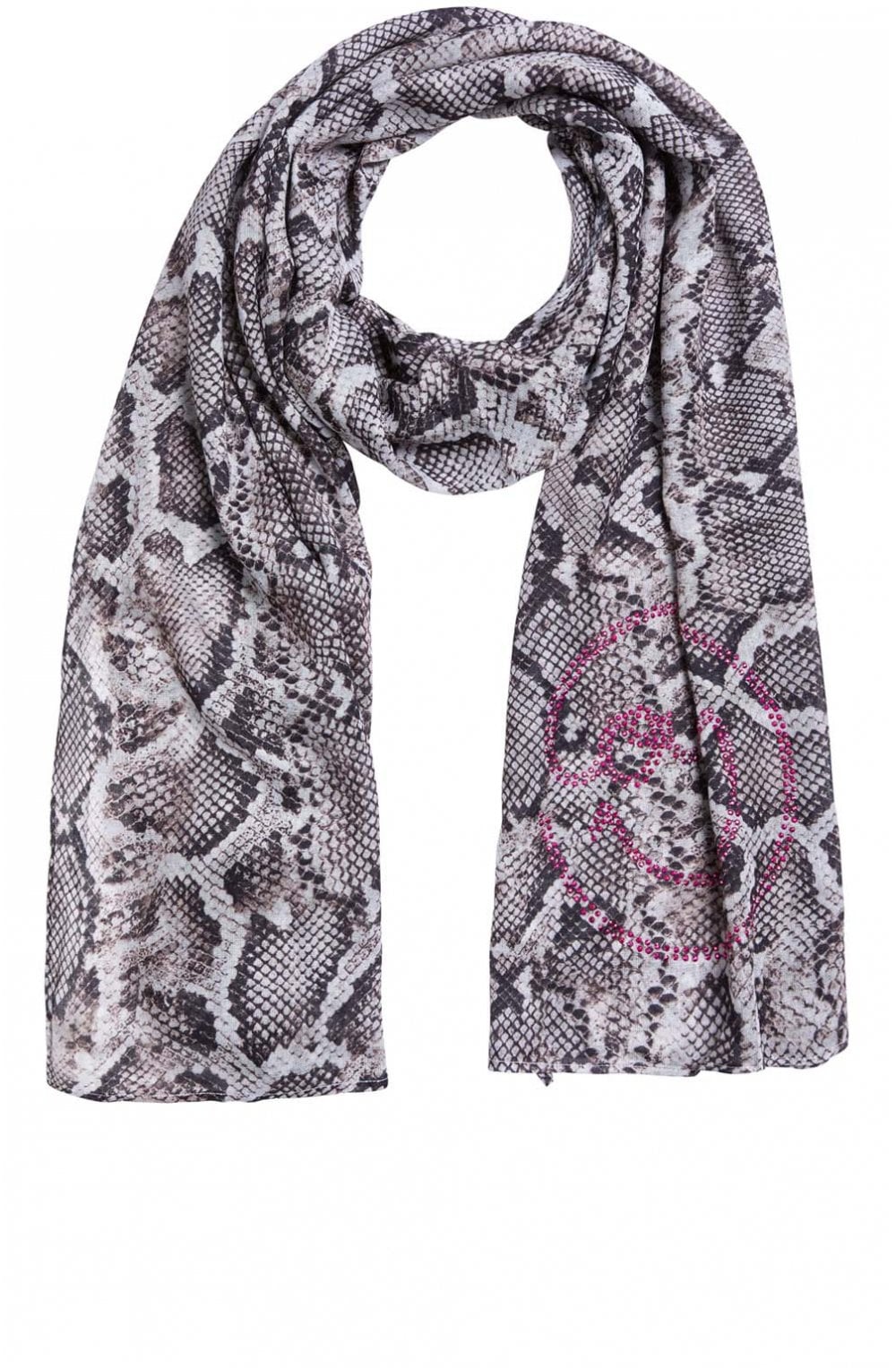 Snake Skin Print Scarf
