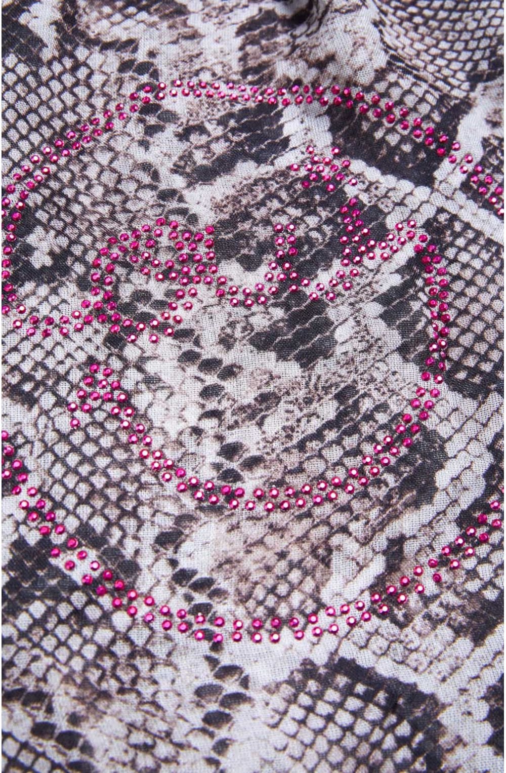 Snake Skin Print Scarf
