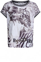 Snake Skin Print Top