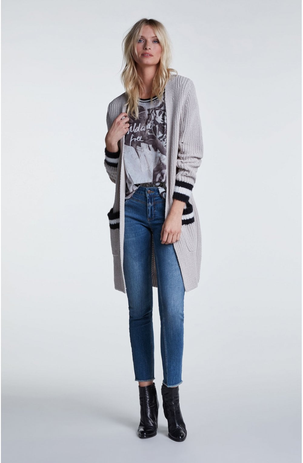 Snake Skin Print Top