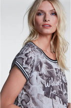 Snake Skin Print Top