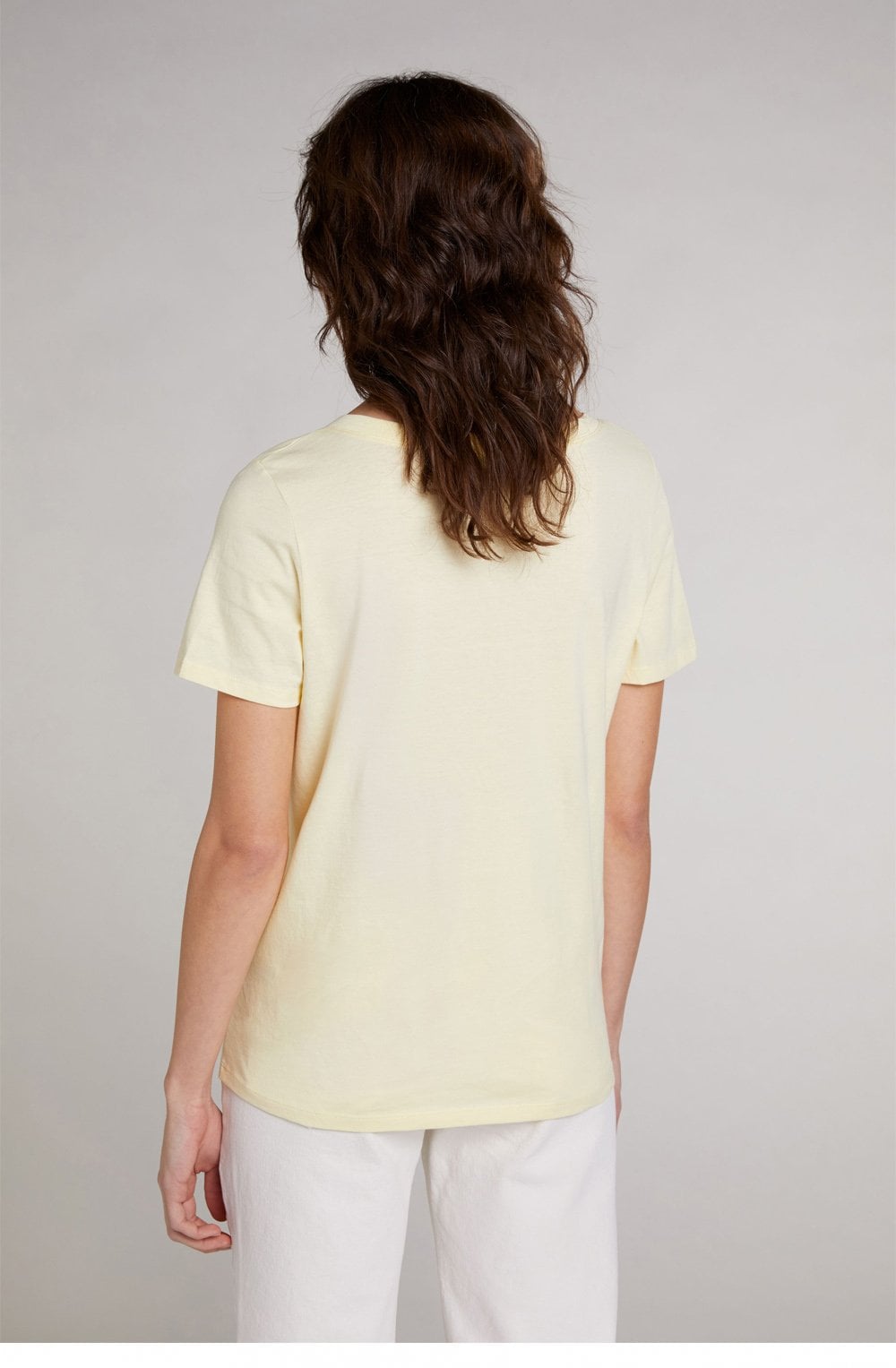 Soft Yellow Jersey T Shirt