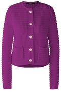 Sparkling Grape French Style Cardigan