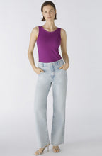 Sparkling Grape Ribbed Vest Top