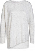Speckle Effect Knit Sweater