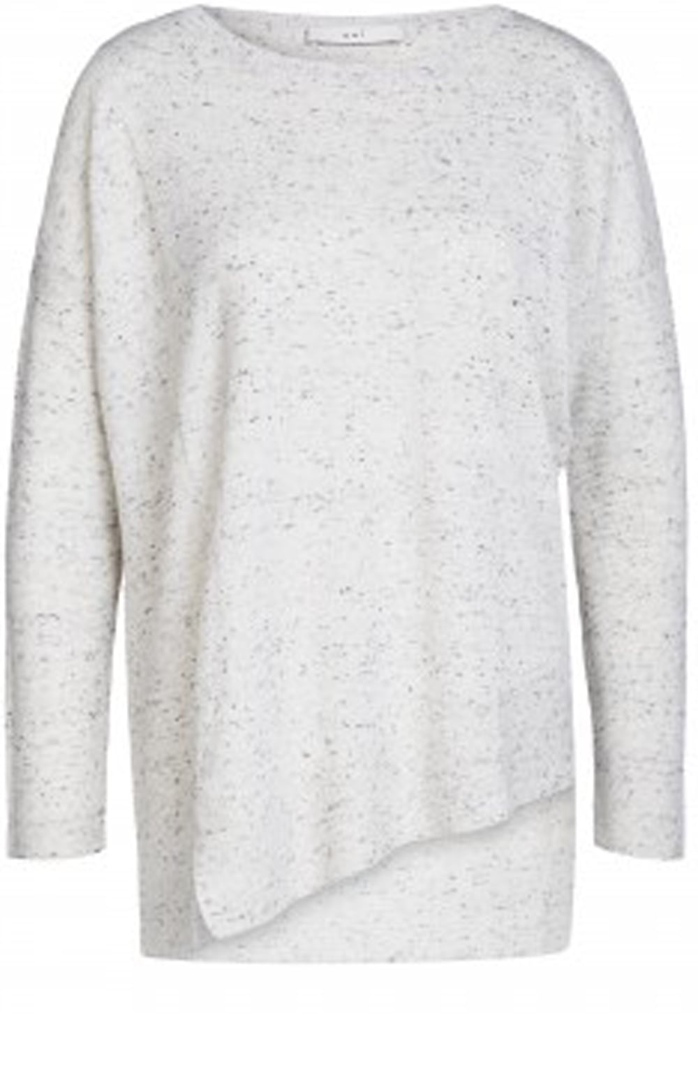Speckle Effect Knit Sweater