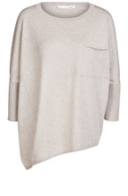 Speckled Metallic Knit Sweater