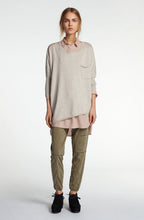 Speckled Metallic Knit Sweater