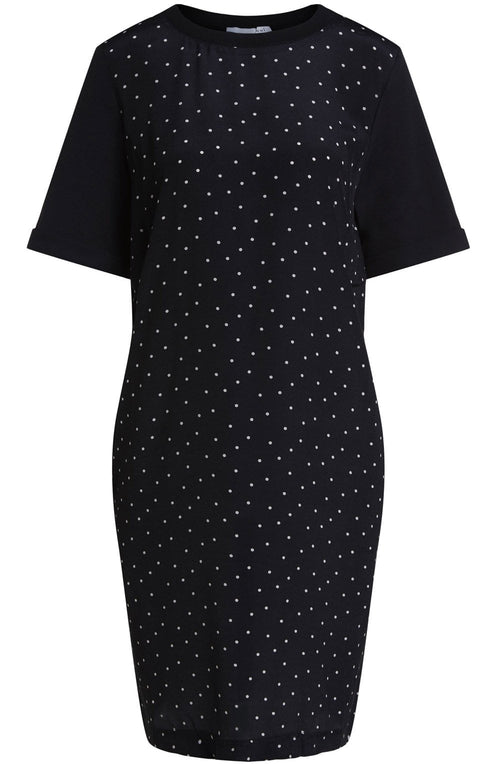 Spot Print Dress