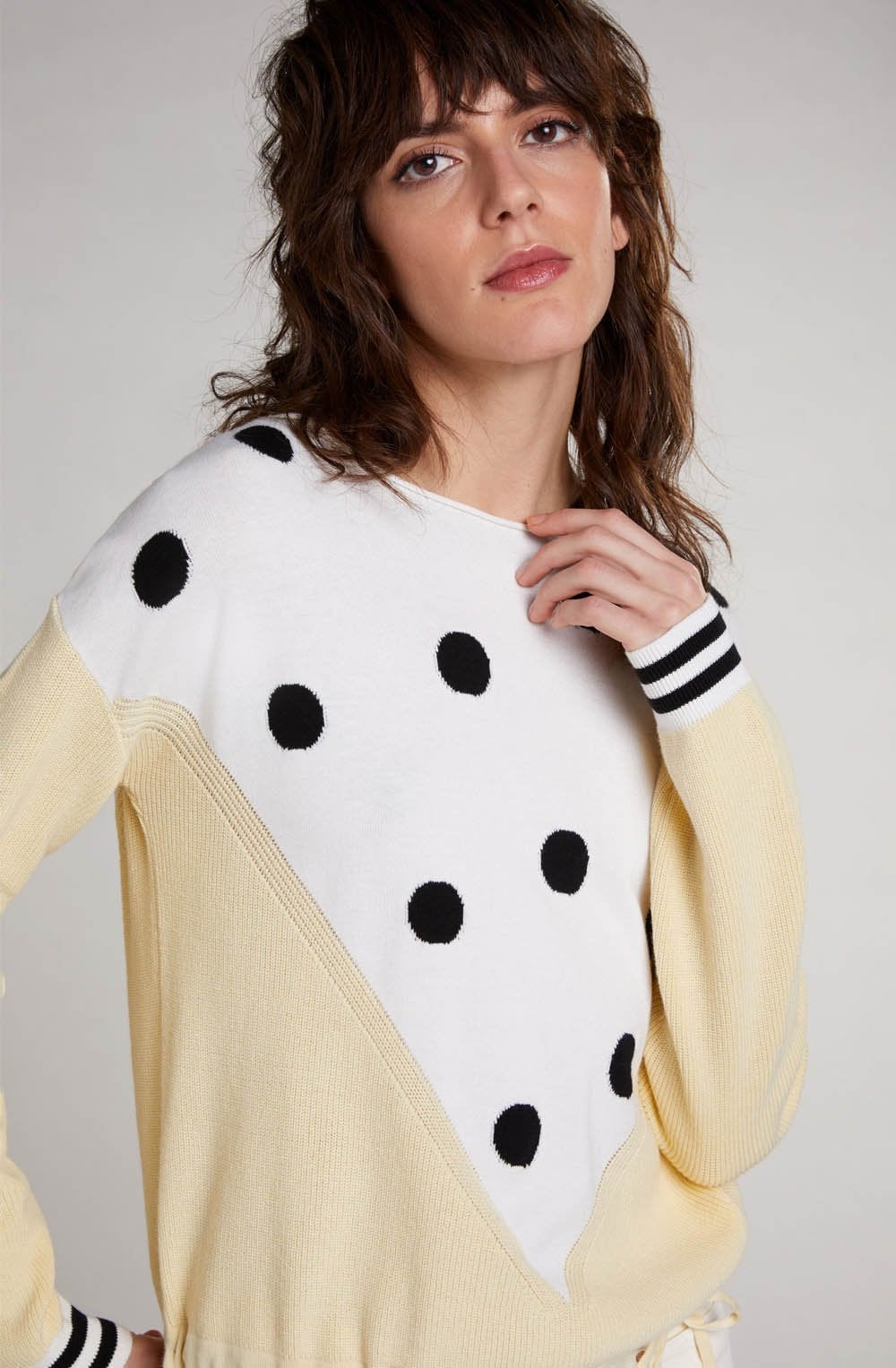 Spot Print Jumper