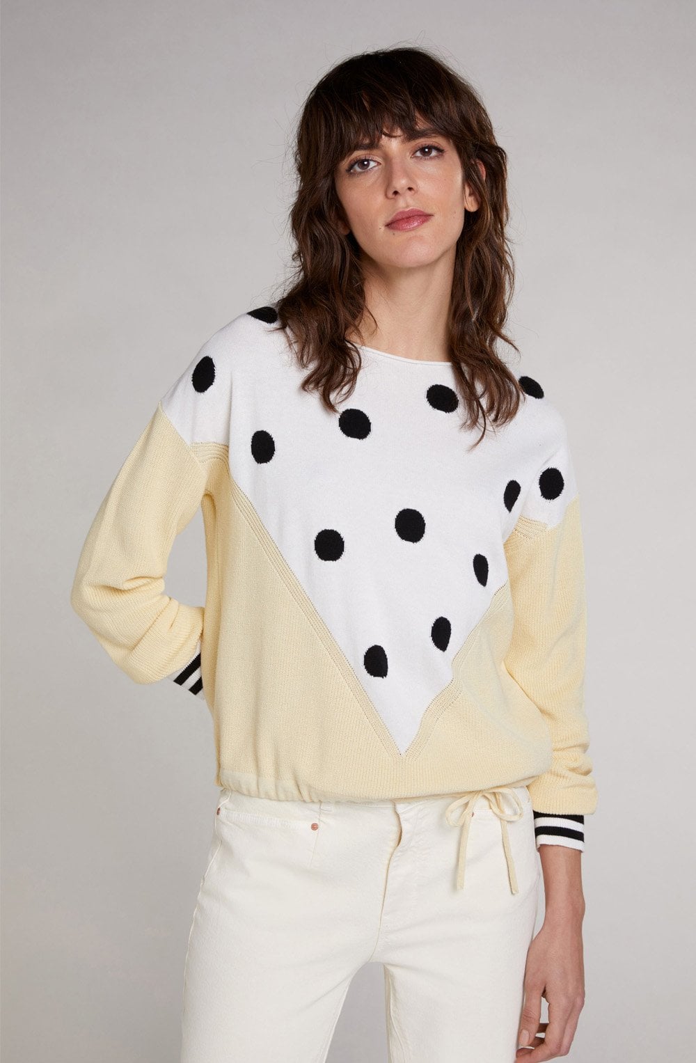 Spot Print Jumper