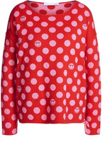 Spot Print Reversible Jumper