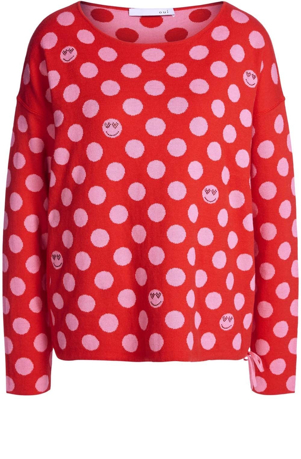 Spot Print Reversible Jumper