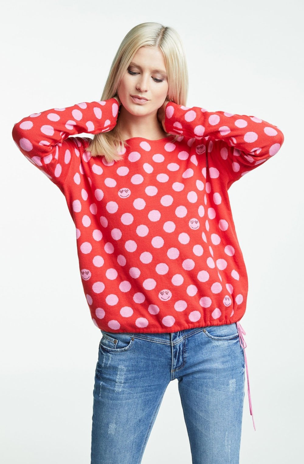 Spot Print Reversible Jumper