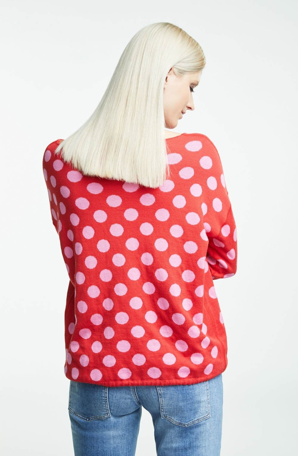 Spot Print Reversible Jumper