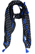 Spotted Print Square Scarf