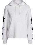 Star Design Hooded Sweater