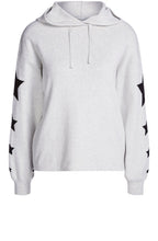 Star Design Hooded Sweater