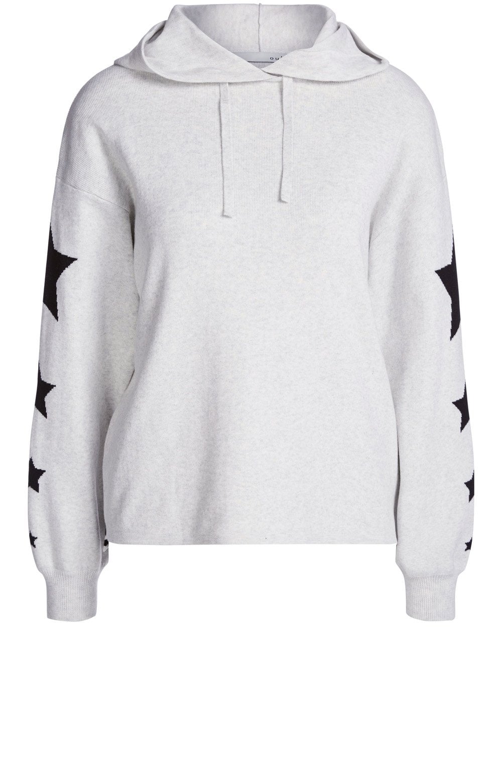 Star Design Hooded Sweater