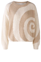 Stone and Cream Swirl Jumper