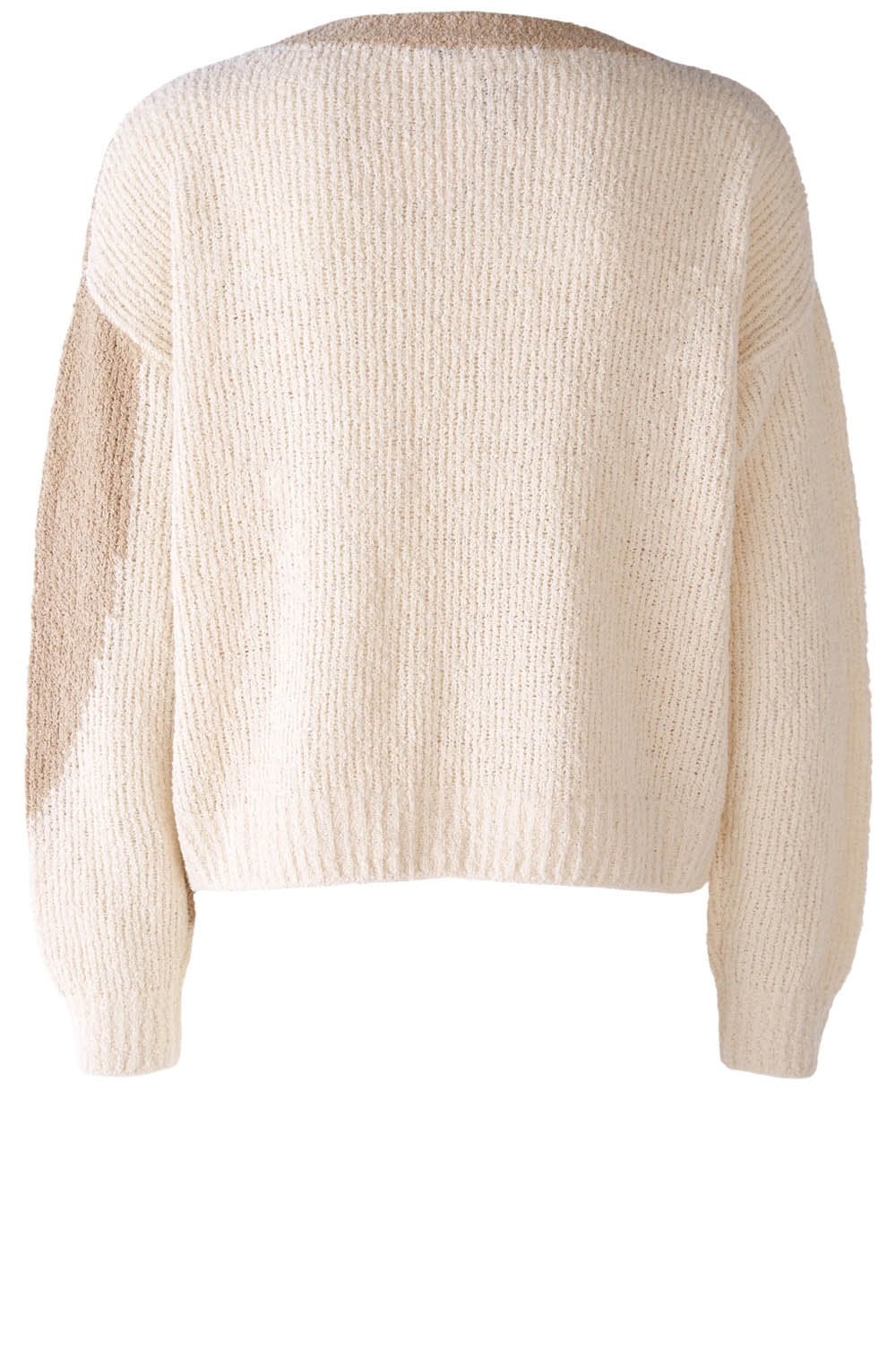 Stone and Cream Swirl Jumper