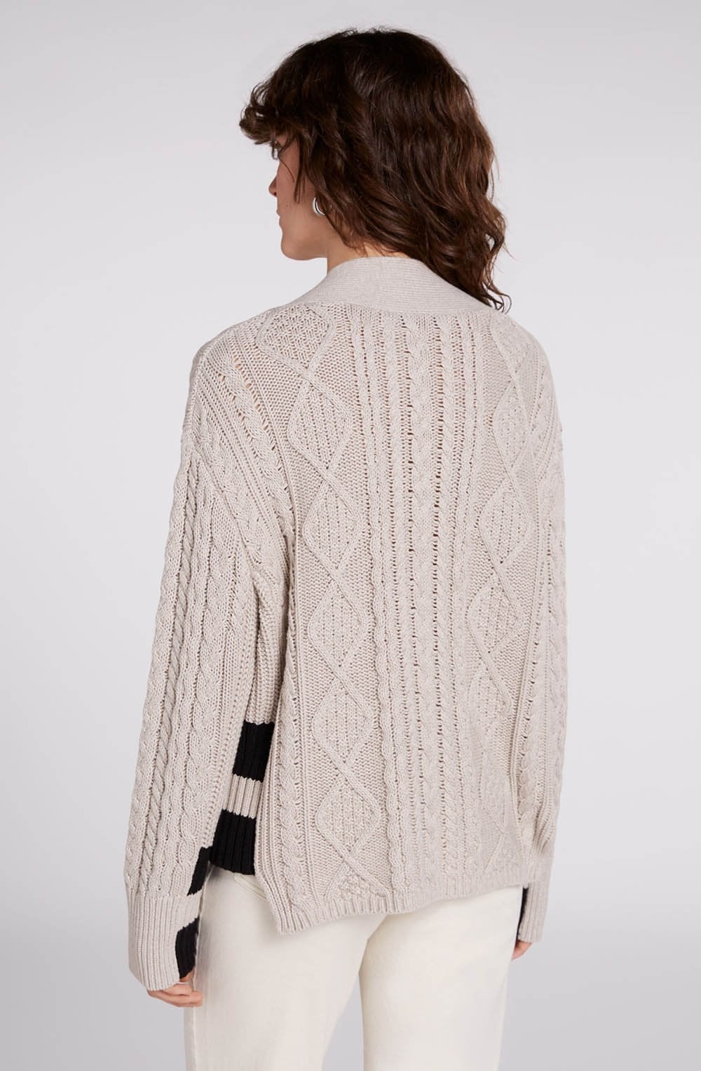 Stone Cable Knit Jumper