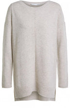 Stone Camel Mixed Knit Jumper