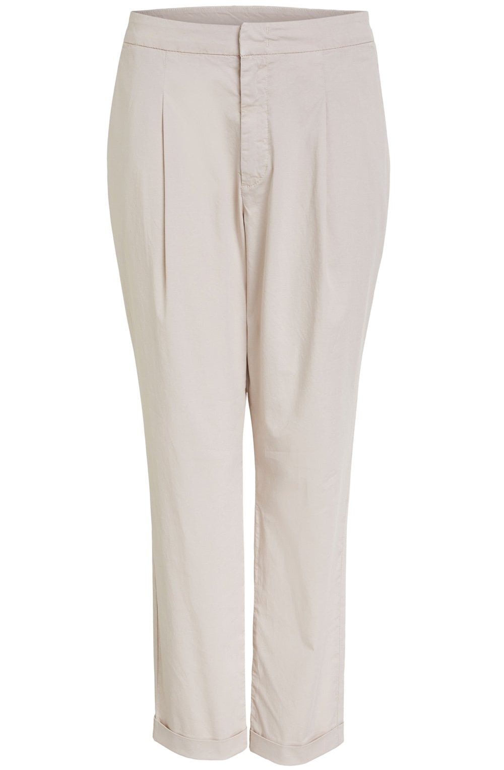 Stone Chino Style Trousers