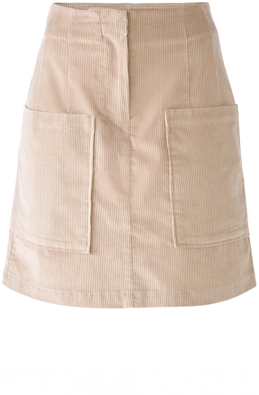 Stone Corduroy Skirt