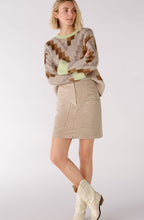 Stone Corduroy Skirt