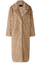 Stone Faux Fur Teddy Coat