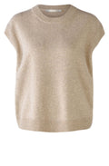 Stone Melange Fine Knit Slip Over
