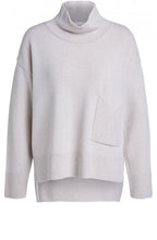 Stone Melange Wool Blend Jumper