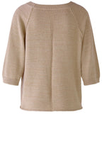 Stone Orange Sun Seeker Relaxed Jumper